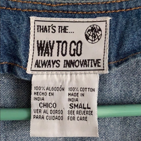 Noah’s Ark Denim Vest - Picture 6 of 6